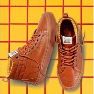 Vans Tan High-Top Sneakers
